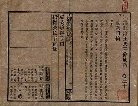 湖南[王姓] 湘乡苏塘王氏三修族谱 — 民国19年（1930）_三十.pdf