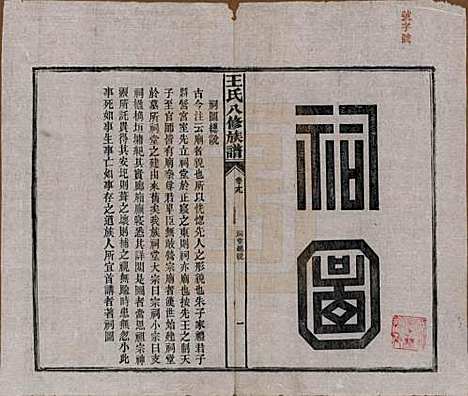 湖南[王姓] 王氏八修族谱 — 民国35年（1946）_十九.pdf