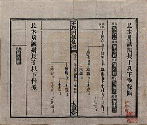 湖南[王姓] 王氏四修族谱 — 民国35年（1946）_五.pdf