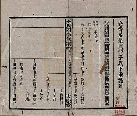 湖南[王姓] 王氏四修族谱 — 民国35年（1946）_九.pdf