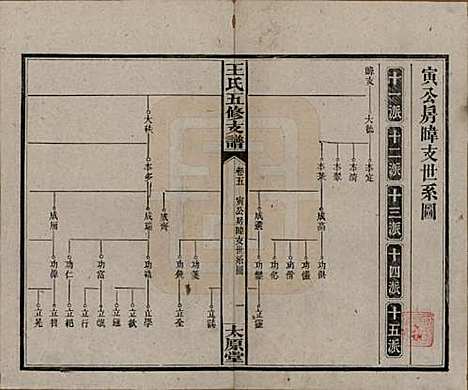 湖南[王姓] 王氏五修支谱 — 民国36年（1947）_五.pdf