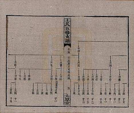 湖南[王姓] 王氏五修支谱 — 民国36年（1947）_十四.pdf