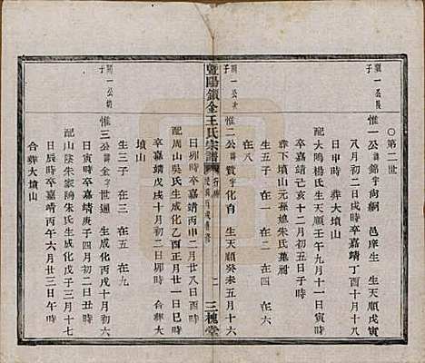 江苏[王姓] 暨阳锁金王氏宗谱八卷 — 民国三十六年（1947）_五.pdf