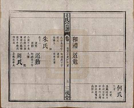 中国[王姓] 王氏宗谱十卷 — 民国十五年（1926）_二.pdf