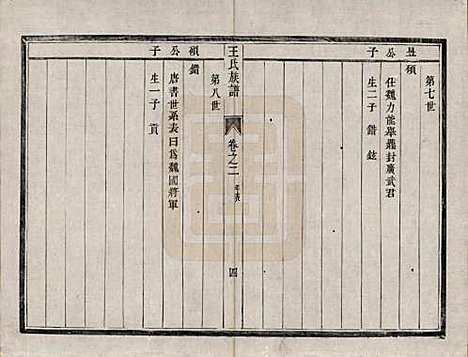 江苏[王姓] 王氏族谱四卷 — 清道光二十一年（1841）_二.pdf