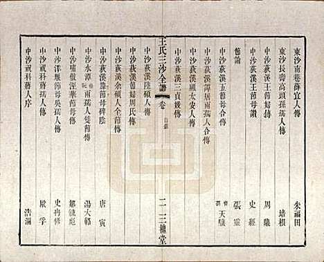 江苏[王姓] 王氏三沙全谱不分卷 — 清光绪二年（1876）_十八.pdf