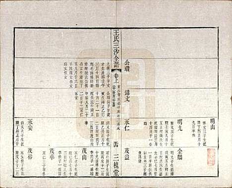 江苏[王姓] 王氏三沙全谱不分卷 — 清光绪二年（1876）_二十六.pdf