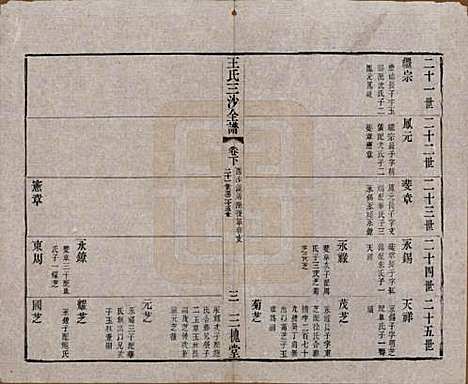 江苏[王姓] 王氏三沙全谱不分卷 — 清光绪二年（1876）_三十九.pdf