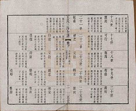 江苏[王姓] 王氏三沙全谱不分卷 — 清光绪二年（1876）_四十六.pdf