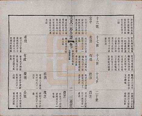 江苏[王姓] 王氏三沙全谱不分卷 — 清光绪二年（1876）_五十九.pdf