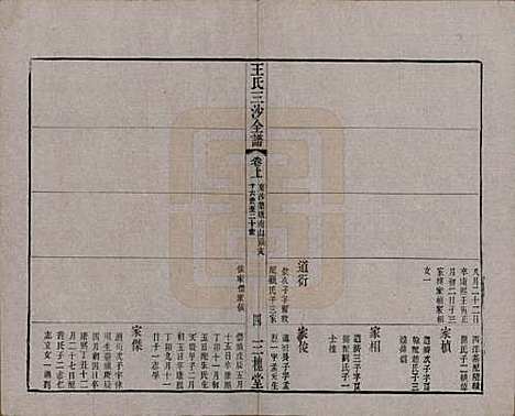 江苏[王姓] 王氏三沙全谱不分卷 — 清光绪二年（1876）_六十一.pdf