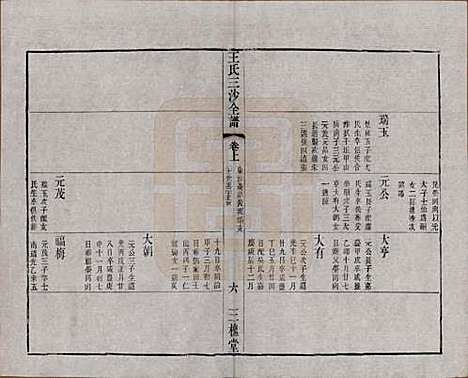 江苏[王姓] 王氏三沙全谱不分卷 — 清光绪二年（1876）_六十四.pdf