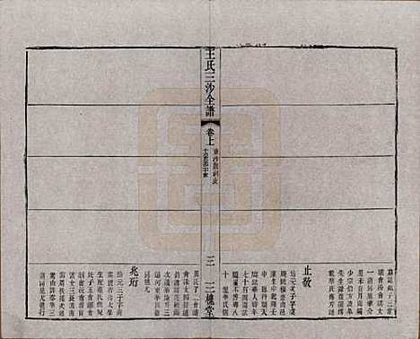 江苏[王姓] 王氏三沙全谱不分卷 — 清光绪二年（1876）_七十一.pdf