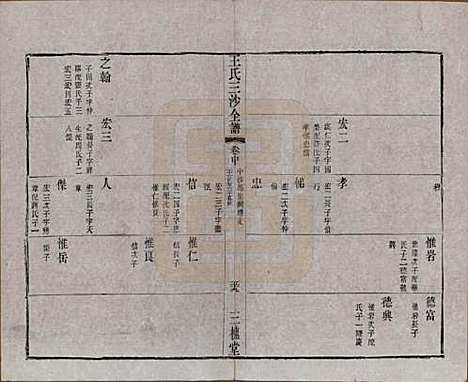 江苏[王姓] 王氏三沙全谱不分卷 — 清光绪二年（1876）_八十九.pdf