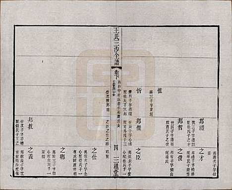 江苏[王姓] 王氏三沙全谱不分卷 — 清光绪二年（1876）_九十九.pdf