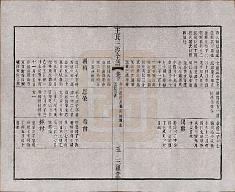 江苏[王姓] 王氏三沙全谱不分卷 — 清光绪二年（1876）_一百.pdf