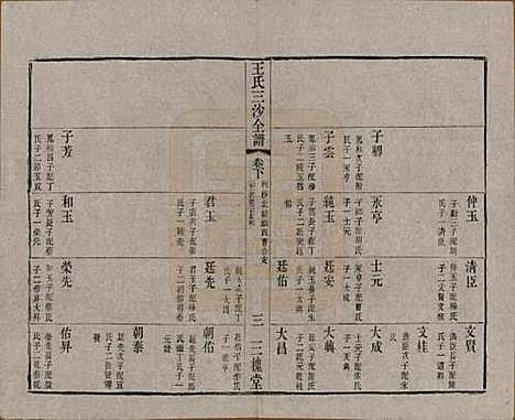 江苏[王姓] 王氏三沙全谱不分卷 — 清光绪二年（1876）G110.pdf