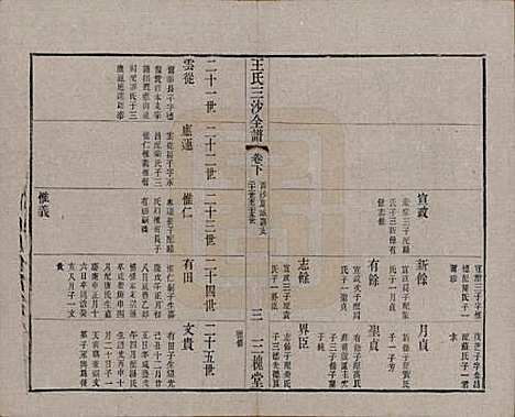 江苏[王姓] 王氏三沙全谱不分卷 — 清光绪二年（1876）G117.pdf