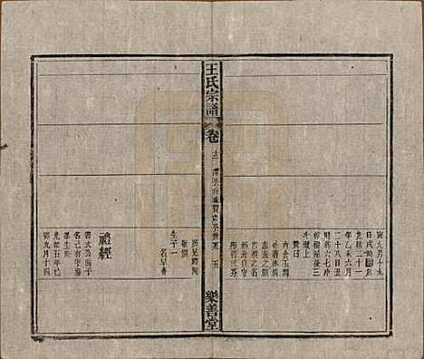 安徽[王姓] 王氏宗谱十四卷首一卷 — 清光绪二十二年（1896）_十二.pdf