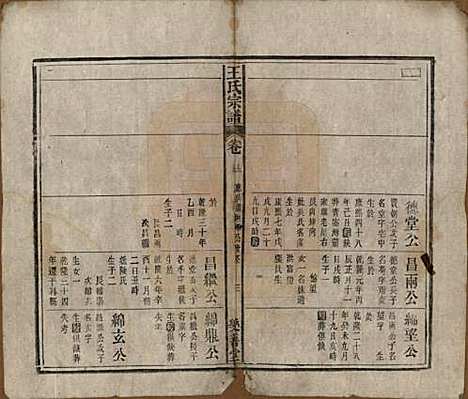 安徽[王姓] 王氏宗谱十四卷首一卷 — 清光绪二十二年（1896）_十三.pdf