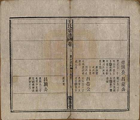 安徽[王姓] 王氏宗谱十四卷首一卷 — 清光绪二十二年（1896）_十三.pdf