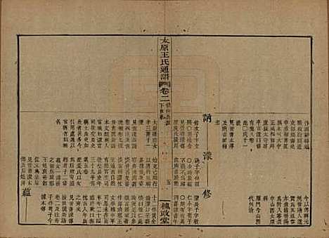 中国[王姓] 王氏通谱 — 清光绪二十年（1894）_二.pdf