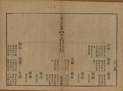 中国[王姓] 王氏通谱 — 清光绪二十年（1894）G205.pdf