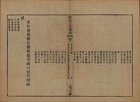 中国[王姓] 王氏通谱 — 清光绪二十年（1894）G306.pdf