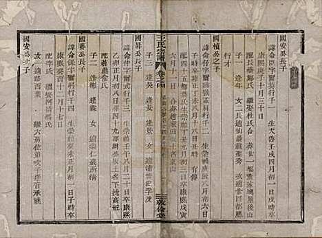 浙江[王姓] 剡溪王氏宗谱八卷 — 清光绪六年（1880）_四.pdf