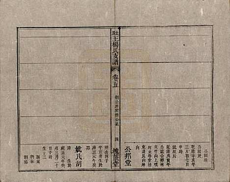 山西[王姓] 太原王杨氏支谱三十一卷首一卷末二卷 — 清光绪十八年（1892）_五.pdf