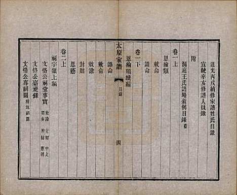 江苏[王姓] 太原王氏家谱二十八卷首一卷末一卷 — 清宣统三年（1911）_一.pdf