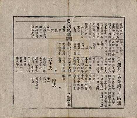 中国[吴姓] 吴氏宗谱十卷首一卷末二卷 — 民国三年（1914）_七.pdf