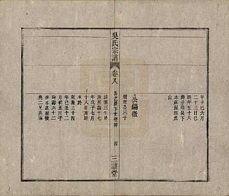 中国[吴姓] 吴氏宗谱十卷首一卷末二卷 — 民国三年（1914）_八.pdf