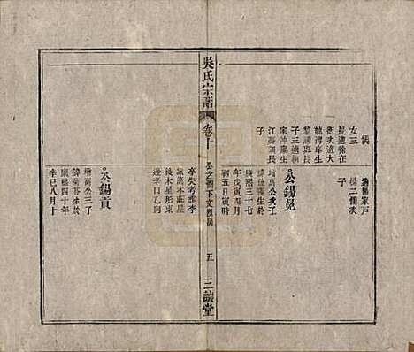 中国[吴姓] 吴氏宗谱十卷首一卷末二卷 — 民国三年（1914）_十.pdf