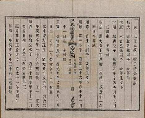 中国[吴姓] 吴氏宗谱续刻十卷首一卷末一卷 — 民国三十三年（1944）_四.pdf