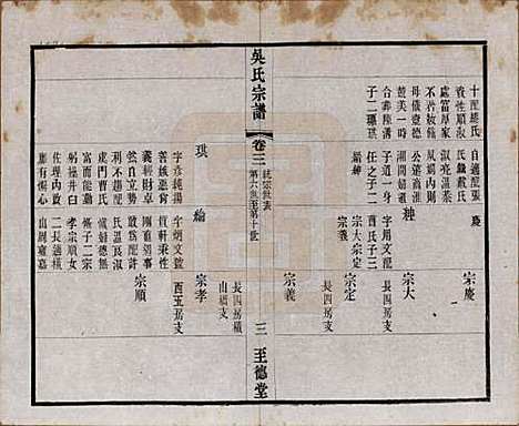 中国[吴姓] 吴氏宗谱二十卷首一卷 — 民国十八年（1929）_三.pdf