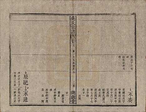 中国[吴姓] 吴氏宗谱三十六卷首二卷 — 民国十七年（1928）_六.pdf