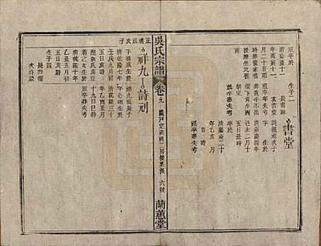 中国[吴姓] 吴氏宗谱三十六卷首二卷 — 民国十七年（1928）_九.pdf