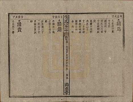 中国[吴姓] 吴氏宗谱三十六卷首二卷 — 民国十七年（1928）_二十六.pdf