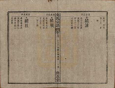 中国[吴姓] 吴氏宗谱三十六卷首二卷 — 民国十七年（1928）_二十七.pdf