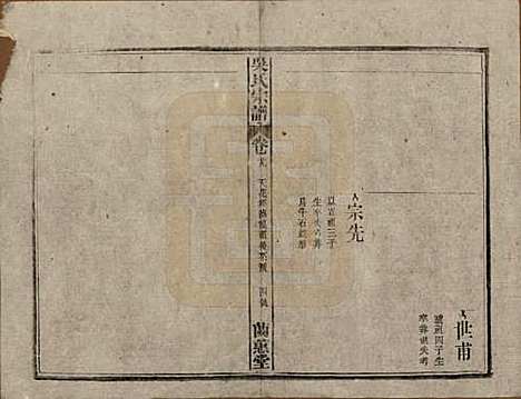 中国[吴姓] 吴氏宗谱三十六卷首二卷 — 民国十七年（1928）_二十九.pdf