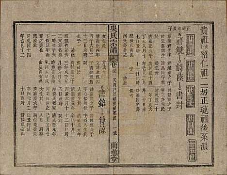 中国[吴姓] 吴氏宗谱三十六卷首二卷 — 民国十七年（1928）_三十一.pdf