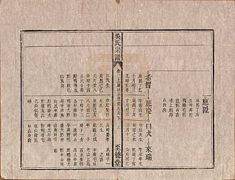 安徽[吴姓] 吴氏宗谱八卷卷首一卷卷末一卷 — 清道光3年(1823)_二.pdf