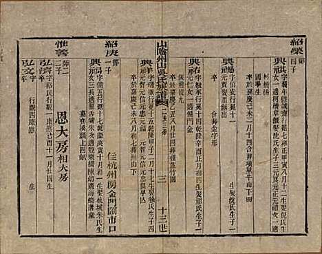 浙江[吴姓] 山阴县州山吴氏族谱三十一部 — 清道光十九年（1839）_二十二.pdf