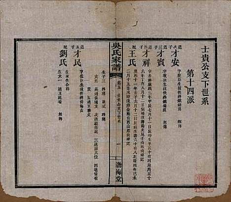 湖南[吴姓] 吴氏家谱 — 清光绪30年（1904）_五.pdf