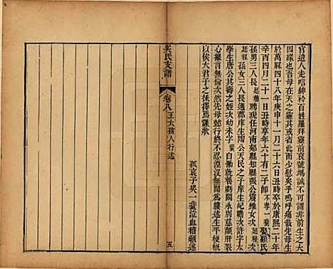 江苏[吴姓] 吴氏支谱十二卷首一卷 — 清光绪八年（1882）_八.pdf