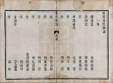 江苏[吴姓] 洞庭吴氏家谱六卷 — 清乾隆七年（1742）_一.pdf