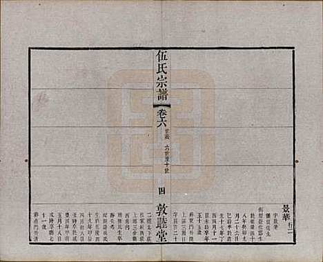 江苏[伍姓] 伍氏宗谱十二卷首一卷 — 清光绪二十年（1894）_六.pdf