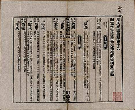 湖南[夏姓] 夏氏族谱续编 — 民国二十年(1931)_十.pdf