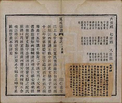 浙江[夏姓] 夏氏宗谱三卷 — 清光绪十五年（1889）_二.pdf